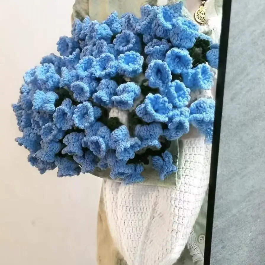 Crochet Rose Bouquet Blanket